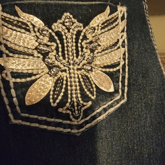 Faded Glory girls size 12 jeans - Picture 3 of 3